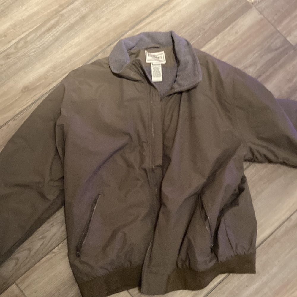 Ll bean green jacket